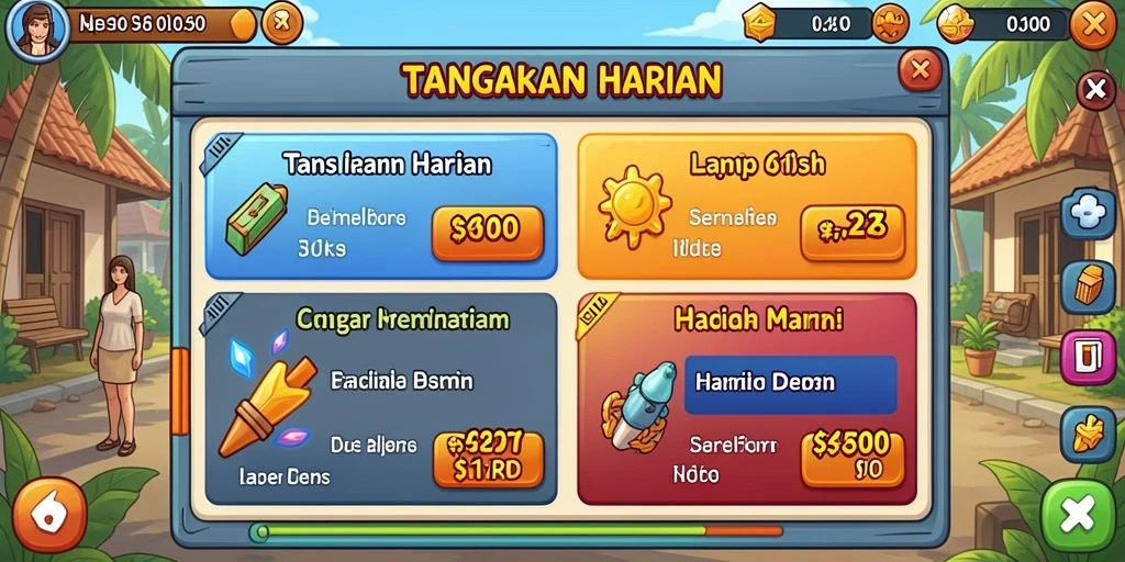 Tampilan antarmuka yang menarik dan mudah dinavigasi.