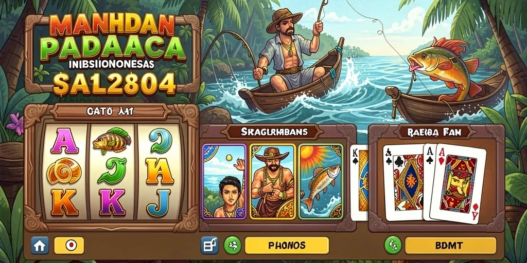Grafis menawan dari permainan slot.