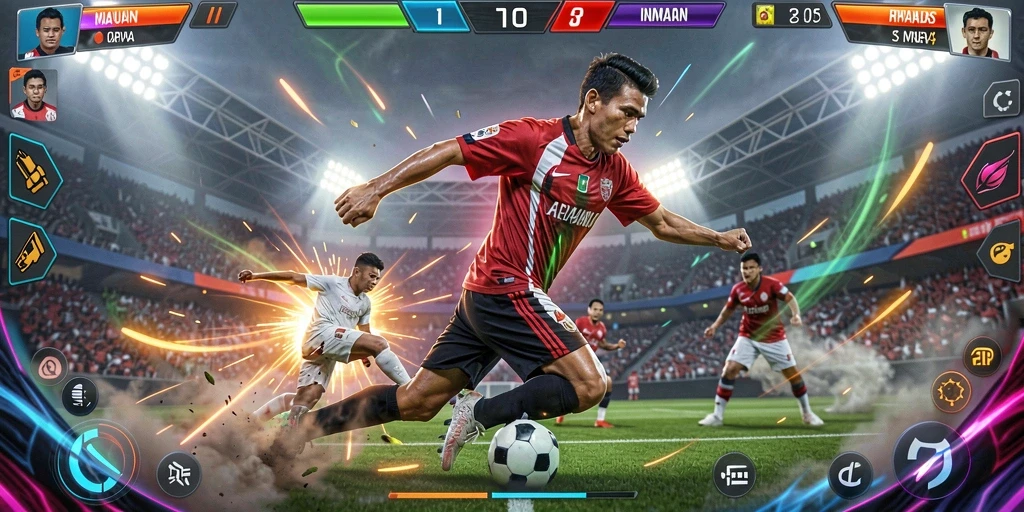 Tampilan awal yang menarik dan intuitif.