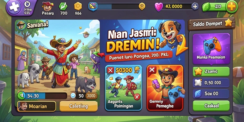 Tampilan antarmuka yang menarik dan mudah dinavigasi.
