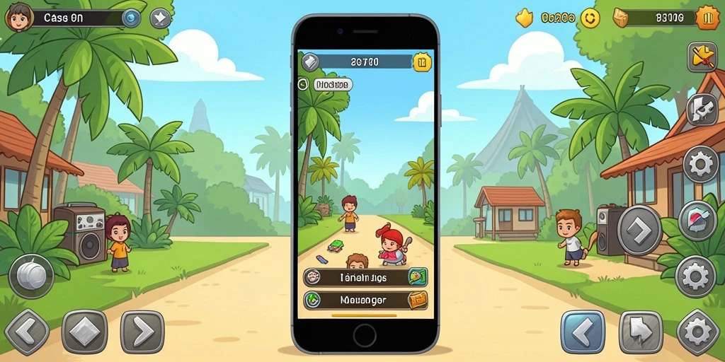 Gameplay interaktif yang menyenangkan dan menarik.
