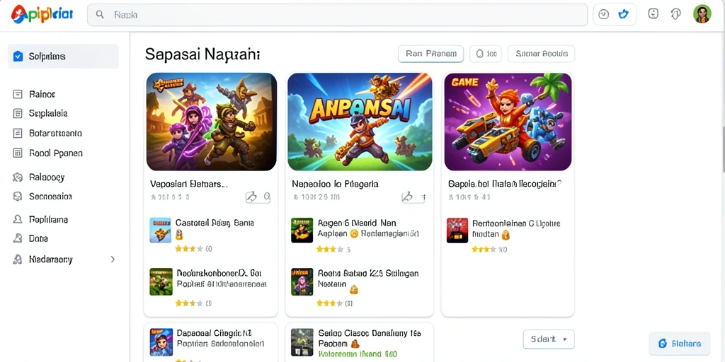 Tampilan utama game QQSTAR yang menarik.