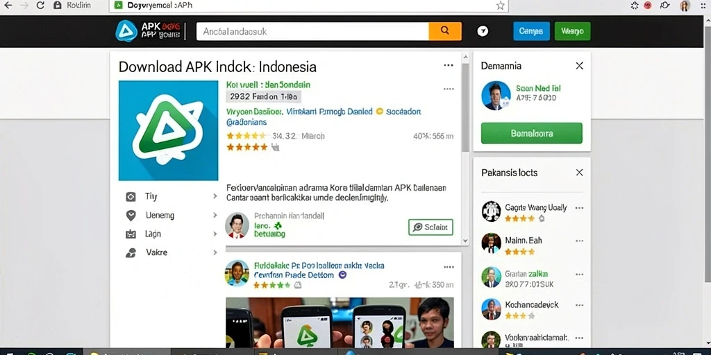 Tampilan awal yang menarik dengan karakter utama.