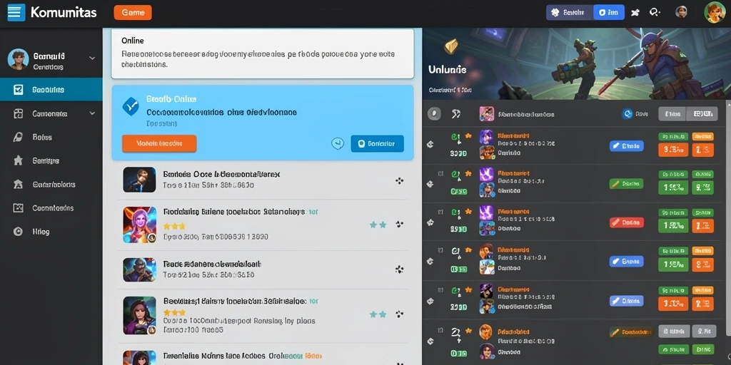 Screenshot menunjukkan halaman utama dengan navigasi yang jelas.
