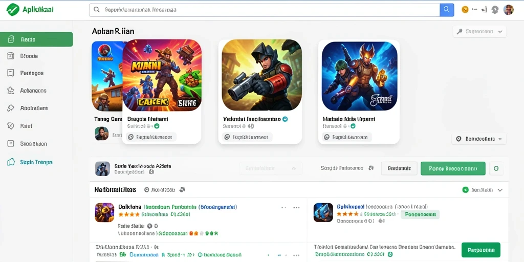 Tampilan antarmuka yang bersih dan mudah digunakan.
