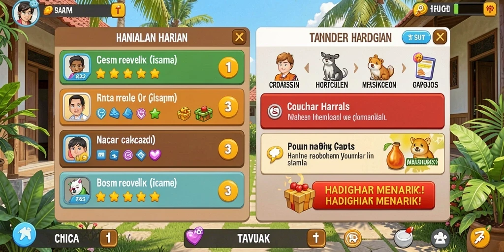 Tampilan antarmuka yang menarik dan mudah digunakan.